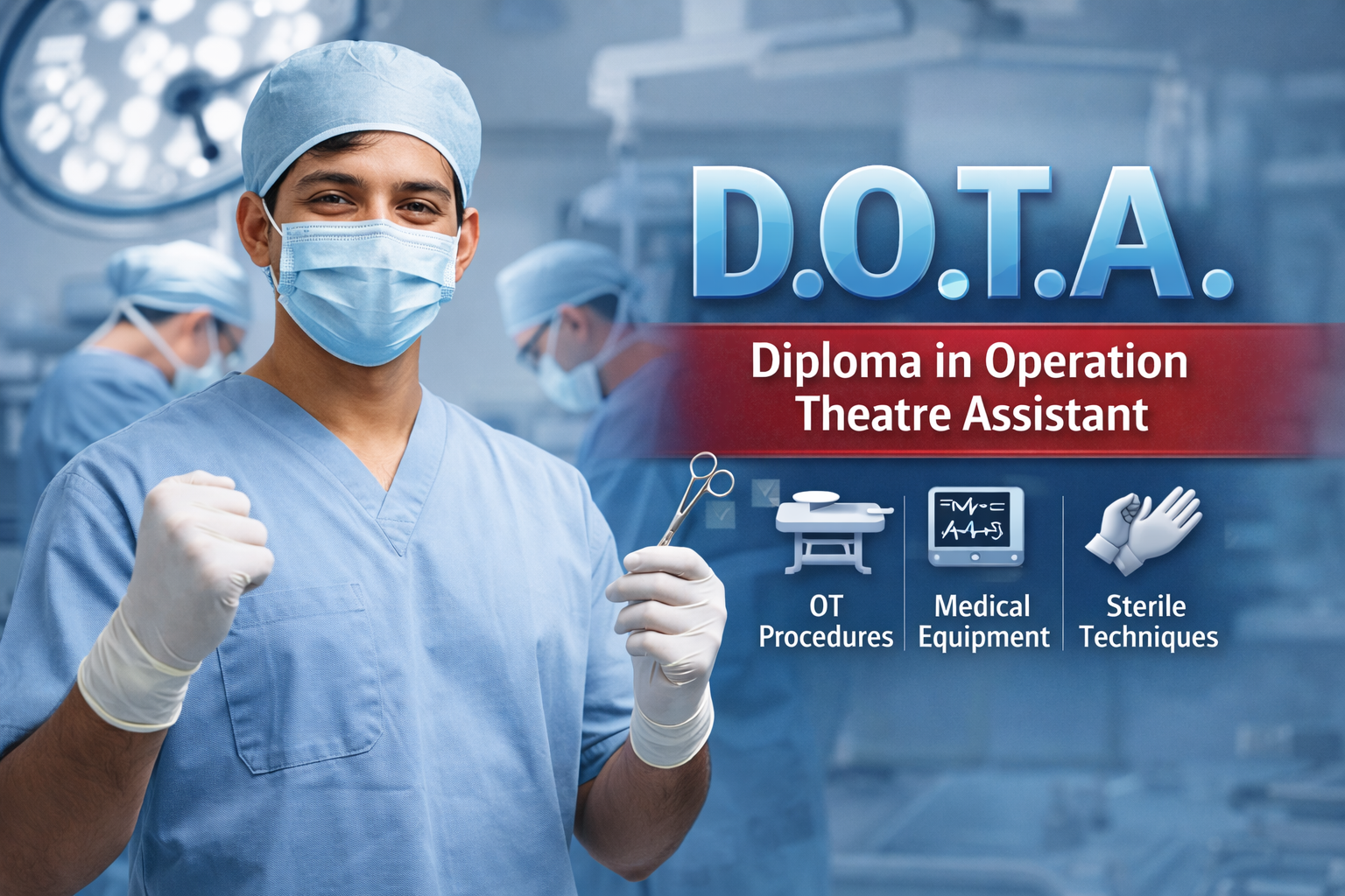 D.O.T.A. (Diploma in Operation Theatre Assistant)