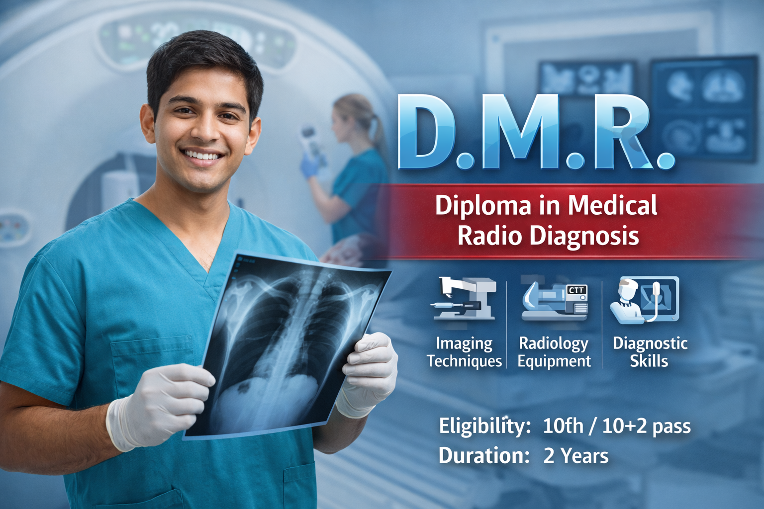 D.M.R. (Diploma in Medical Radio Diagnosis)