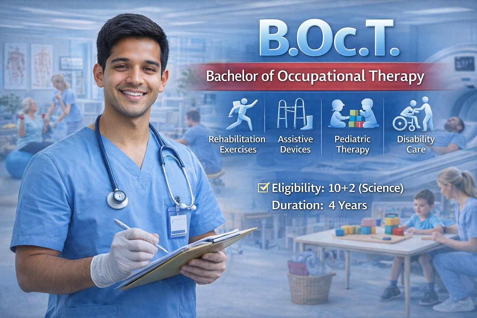 B.Oc.T. (Bachelor of Occupational Therapy)
